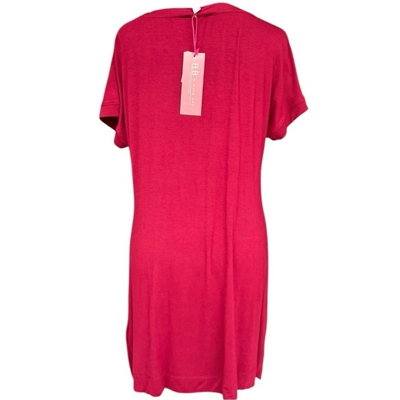 HB by Hale Bob Berry Modal T-Shirt Sleep Dress, Medium - Picture 5 of 9
